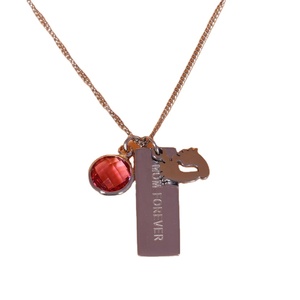 Birthstone Necklace <strong>Memorial</strong> Baby Feet Pendant Charms New <strong>Mum</strong> <strong>Gifts</strong>, Keepsake Jewelry - Product Image 5