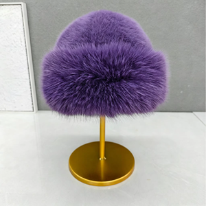 14 Colors Long Plush Thermal Warm Thick Breathable Soft Cozy Stretchy <strong>Winter</strong> Travel Bucket Fur <strong>Hats</strong> Unisex - Product Image 5