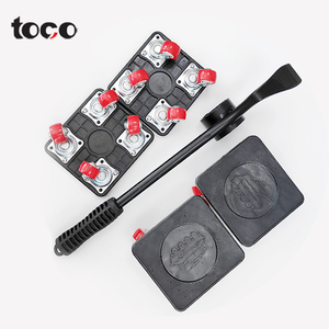 TOCO Terbaik Harga <span class=keywords><strong>Furniture</strong></span> Pengangkat Penggerak Alat Roller Set Penggerak Mudah Bergerak Slider <span class=keywords><strong>Furniture</strong></span> Roller Memindahkan Alat - Product Image 1
