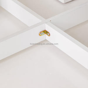 Table d'activités ronde multifonctionnelle pour enfants de couleur blanche avec 4 tabourets de rangement, ensemble table et chaises pour chambre d'enfant - Product Image 6