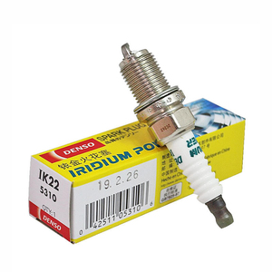 Bujía de iridio DENSO IK22 5310 de larga duración, antiposición de carbono, mantiene un funcionamiento suave en marcha lenta para automóviles de uso diario familiar. - Product Image 4