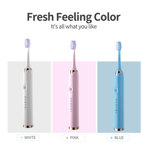 Smart Sonic Vibration Rechargeable Adult Electric Antibacterial Soft Bristle <strong>Toothbrush</strong> with 5 Cleaning Modes for Home Use - Product Image 5
