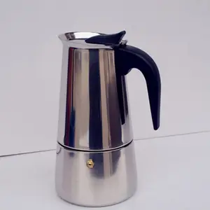 4 cup wholesale 2020 new design cappuccino milk frother and espresso coffee maker