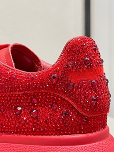 Nuevo modelo de lujo, diamante rojo de alta calidad, casual, con suela gruesa, deportivo, zapatos de mujer a la moda, duraderos y resistentes al desgaste - Product Image 3