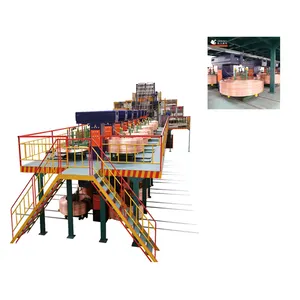 2024 upwards continuous casting machine copper rod making equipment