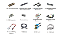 Conector macho de 5 pines Micro USB a Smt 2,0, piezas de metal, conector de puerto de carga de parche de doble fila