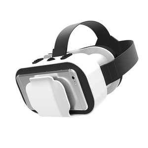 Shinecon 3D VR Kính thực tế ảo viar Goggles Tai nghe thiết bị thông minh Mũ bảo hiểm ống kính cho điện thoại di động điện thoại di động điện thoại thông minh người xem - Product Image 3