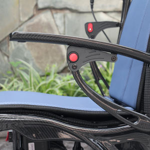 Silla de ruedas eléctrica de fibra de carbono plegable ultraligera con batería de litio - Product Image 6