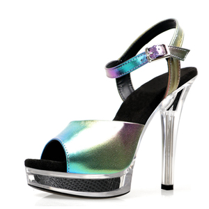 <span class=keywords><strong>Scarpe</strong></span> da Pole Dance Esotiche da Donna 13 cm, Sexy e Accattivanti, con Plateau Alto, Antiscivolo, per Feste e Momenti Romantici - Product Image 1