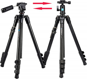 Chân Máy Nhẹ Bonfoto B73A Cho Máy Ảnh Dslr Và Điện Thoại Thông Minh - Product Image 4