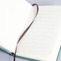 Mini journal personnalisable A7, carnet de poche en cuir PU épais, design rétro, journal de voyage vintage, logo étudiants, couverture rigide, cadeau