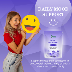 Cápsulas Probióticas para el Apoyo al Estado de Ánimo y el Estrés, Lactobacillus Helveticus, para Hombres y Mujeres, Bienestar Mental Diario, Cápsulas Probióticas Digestivas - Product Image 5