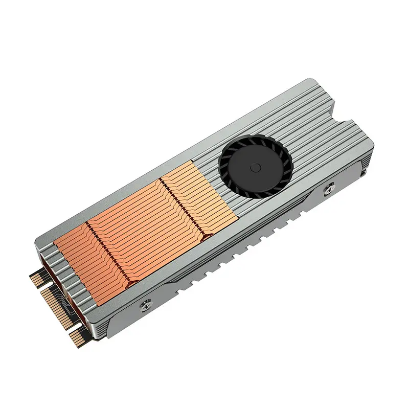 M.2 hard disk radiator M2 2280 solid -state hard disk cooling fan PCIE NVME SSD radiator