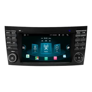 Benz Clase E W211 E200 E220 E300 W463 CLS W219 4 64GB WIFI GPSBTビデオSWCラジオ用の8コアAndroid11 8コアカーDVDプレーヤー