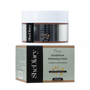 Crema Facial Blanqueadora Antienvejecimiento con Doble Glutatión de Marca Privada 50ml, Niacinamida y Arbutina, Humectante Iluminador para Todo Tipo de Piel - Product Image 5