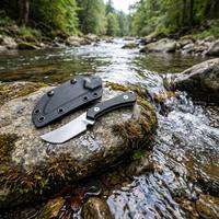 Couteau tactique de survie à lame fixe en acier 8Cr13, manche G10, couteau de camping extérieur, vente en gros personnalisée, couteau de 3 mm 20,5 cm avec étui