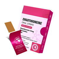 Bandelettes buccales d'ergothionéine à succès pour la beauté et l'anti-âge, saveur personnalisable pour adultes, marques mondiales