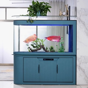 <span class=keywords><strong>Acquario</strong></span> Rettangolare in Vetro YUYI YG-003125 da 500L-1000L con Illuminazione LED, Filtro Ciclico Silenzioso e Mobile - Product Image 3