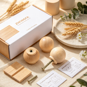 Perillas Redondas Pequeñas de Madera de Alta Calidad con Acabado Suave al Tacto para Gabinetes, Armarios, Cómodas y Muebles (Venta al por Mayor) - Product Image 6