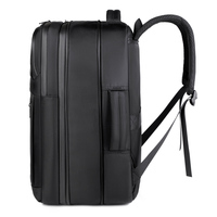 Sac à dos professionnel léger et extensible, résistant à l'eau, avec compartiment pour ordinateur portable et poche pour trolley, idéal pour les voyages (vente directe usine)