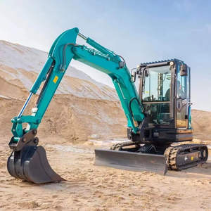 Mini-excavatrice sur chenilles compacte SWE60UF de 6 tonnes avec godet de 0,18 m³, haute efficacité de terrassement, moteur CE EPA pour les chantiers étroits - Product Image 1