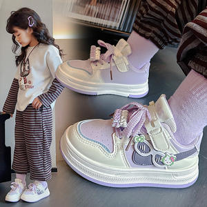 Baskets décontractées pour filles 2025 – Nouvelles chaussures de sport printemps-automne à semelle souple, tendance, motif dessin animé, en matière synthétique - Product Image 4