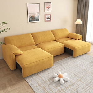 Ghế <span class=keywords><strong>sofa</strong></span> giường đa năng hiện đại có điều khiển từ xa, có thể kéo dài, nhiều thông số kỹ thuật - Product Image 1