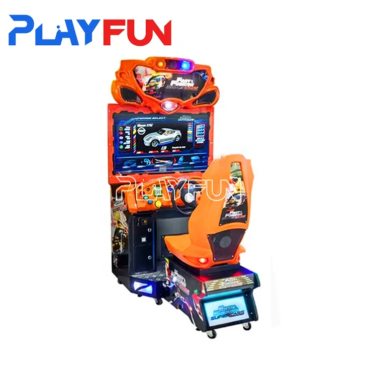 Máy Mô Phỏng Ổ Đĩa Arcade Chạy Bằng Tiền Xu Máy Trò Chơi Video Máy Trò Chơi Đua Xe Siêu Tốc