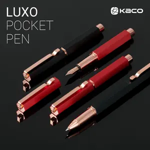 KACO LUXO Роскошная авторучка, роликовые ручки, рекламный подарочный набор канцелярских принадлежностей