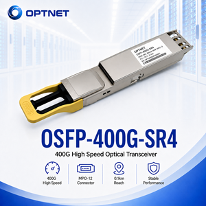 Module émetteur-récepteur optique OSFP 400G SR4 haute vitesse 400 Gbit/s MPO12 MMF 850 nm 100 m pour centre de données - Product Image 1