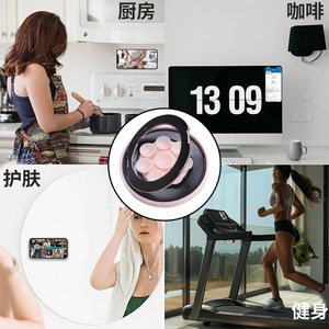 ที่วางโทรศัพท์แบบแม่เหล็กซิลิโคน หมุนได้ 360 องศา สำหรับติดตั้งบนแผงหน้าปัดรถยนต์ พร้อมวงแหวนโลหะ - Product Image 3