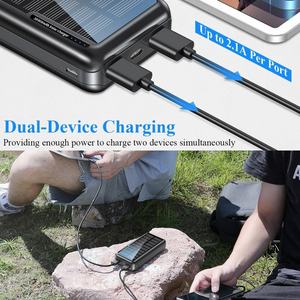 Banco de Energía Portátil Recargable de 30000mAh y 10W con Carga Rápida y Luz LED para Teléfono Móvil - Product Image 4