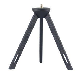 Trípode compacto de ABS con tornillo 1 4 para linternas, equipo de fotografía, linternas de camping, negro T0029 3 - Product Image 2
