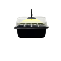 DD1661 USB Lights Plateaux de démarrage de semis 60 cellules Propagation des plantes en croissance Humidité Dôme Kit de démarrage de semences avec lumière de croissance