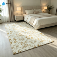 Wohndekor Teppiche 3D-Muster Geschnitzter Teppich Jacquard-Bodenteppich Modernes Design Geschnitzte Bodenteppiche Jacquard-Bodenmatte