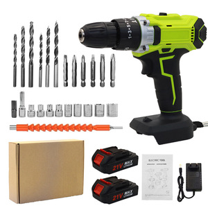 Electric Drill 21V Lithium Battery Variable Speed 50Nm Torque 13mm Drilling Household Cordless Power Tool With Accessories - Product Image 1