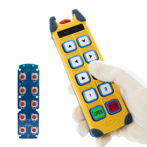 Control remoto de radio industrial con código fijo Soporte multilingüe Ángulos para evitar colisiones Control remoto de elevación - Product Image 1