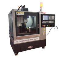 XH7115B Mini Fraiseuse CNC pour Métal avec 4ème Axe
