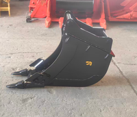 Bêche de tranchage étroite RSBM pour excavatrice sur roues JCB Hydradig W110 de 11 tonnes, bêche de creusement et de tranchage