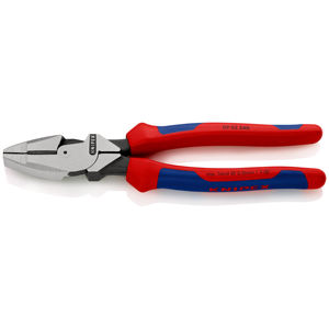 คีมอเนกประสงค์ KNIPEX 09 02 240 SB "คีมสำหรับช่างสายไฟ" แบบอเมริกัน ด้ามจับหลายชั้น - Product Image 1