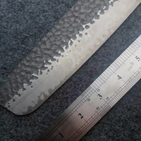 DB06 couteau de cuisine de Style japonais, en acier damas professionnel lames partielle Tang marteau Texture couteau Nakiri Yanagiba