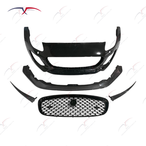 Parachoques Delantero 2013-2020 con Labio Delantero <span class=keywords><strong>de</strong></span> Fibra <span class=keywords><strong>de</strong></span> Carbono Ultraligero para Jaguar F-TYPE, Mejora del <span class=keywords><strong>Kit</strong></span> <span class=keywords><strong>de</strong></span> Carrocería, Ajuste Directo, Vehículo Aerodinámico - Product Image 2