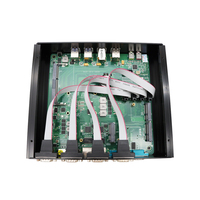 EGLOBAL 2 ethernet mini pc placa base AMI X86 nuc i7 cpu soporte hd puede colgar en la pared