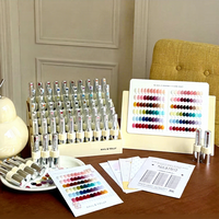 NAIL&YOLLY – Kit de vernis gel laiteux auto-nivelant 60 couleurs, flacon rond, deuxième génération améliorée, gel UV pour ongles
