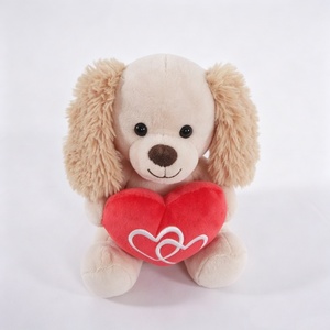 Peluche de perro personalizado, peluche de cachorro, peluche de perro con corazón - Product Image 2