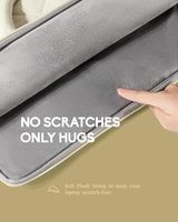 BSCI tas casing pembawa Tablet nilon lembut tahan lama kasual tahan guncangan kustom pabrik tas Laptop Puffer lengan Laptop