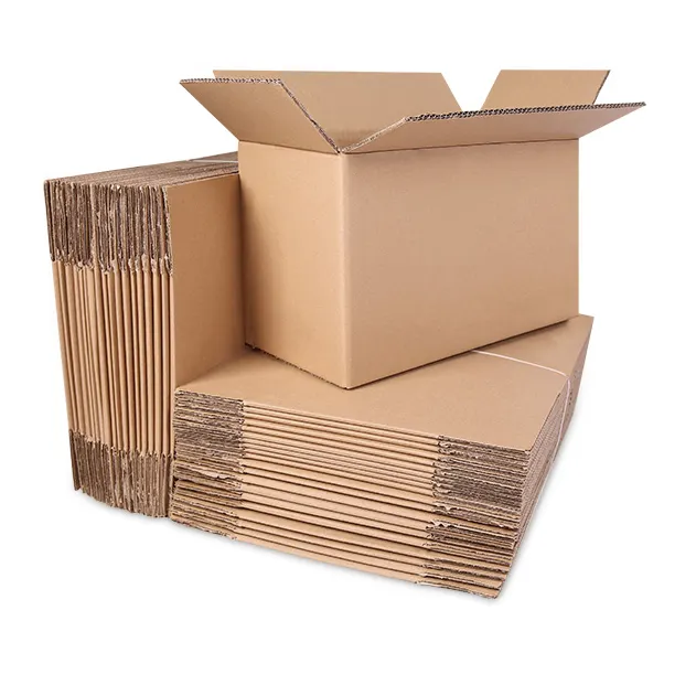 Cajas de cartón fuerte personalizadas, venta al por mayor, cajas de envío para correo móvil, corrugado