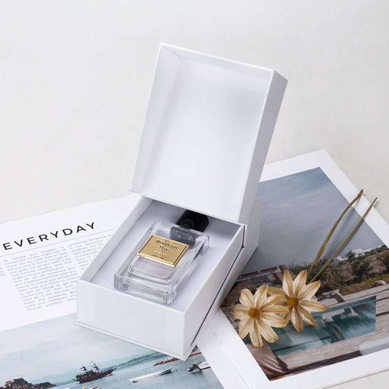 white perfume  box