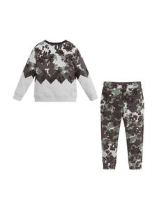 Personnalisez votre propre logo Ensemble de vêtements pour enfants de style tendance pour garçons de 6 à 12 ans en coton doux - Product Image 3