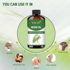Số lượng lớn dầu <span class=keywords><strong>Neem</strong></span> nuôi dưỡng làn da làm giảm nếp nhăn thảo dược tinh dầu Nhà Máy chiết xuất cho khuôn mặt chăm sóc da chăm sóc tóc với logo của bạn - Product Image 4